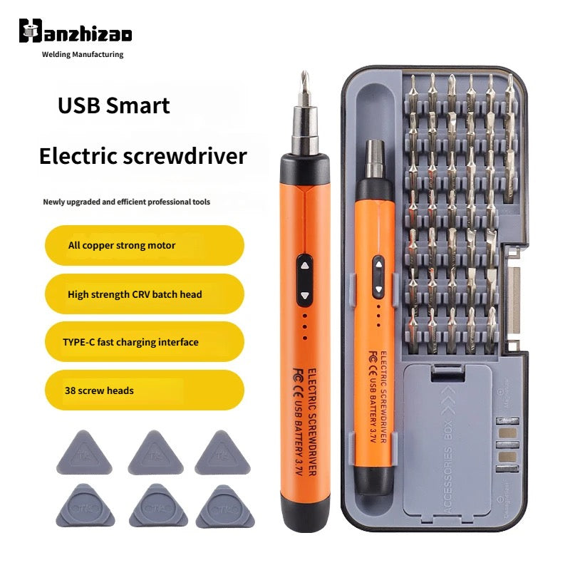 FIX Pro Pen-Style 46-in-1 Precision Cordless Electric Screwdriver Kit with Bit Set, Power Tool for DIY Users’ Small Hardware Repairs