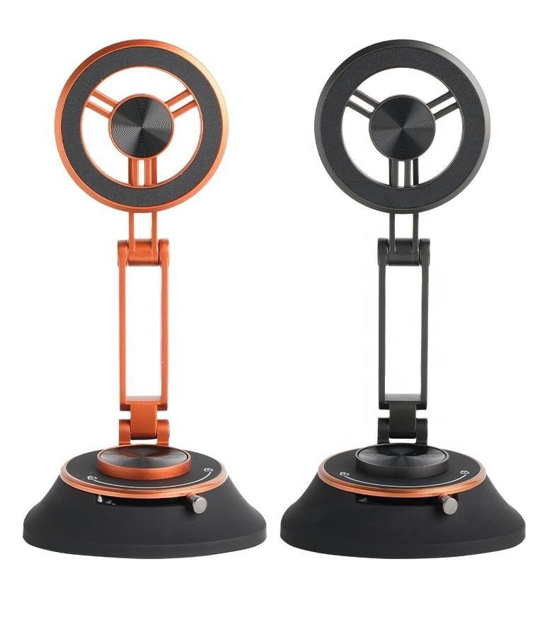 ORBIT Premium Magnetic Vacuum Car Mount, Featuring N52 Magnetic System for Automotive Interior Use